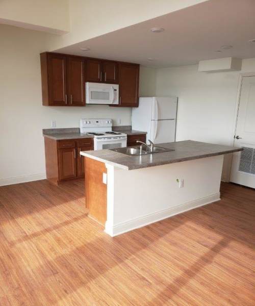 Beautiful kitchen at 43 Town Square in Lima, Ohio
