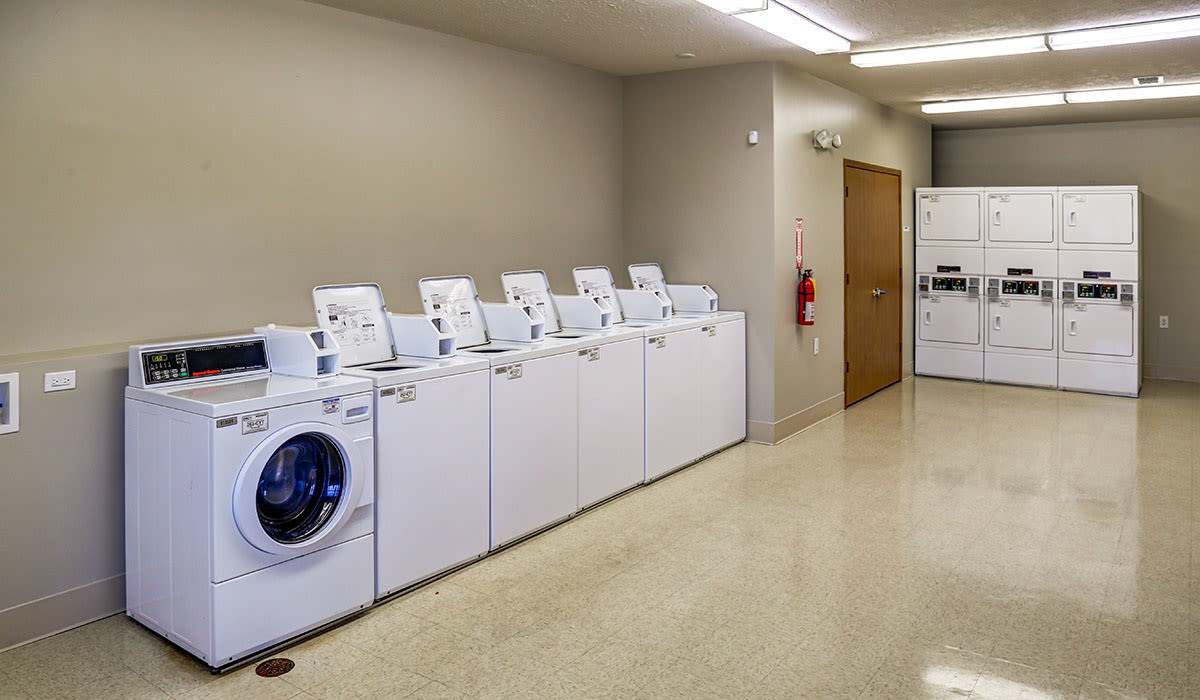 Spacious on-site laundry at Mason Greene in Monticello, Kentucky