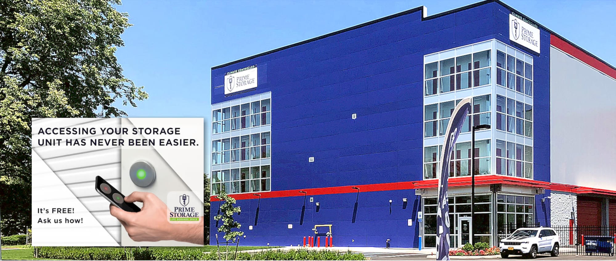 Exterior image of Prime Storage in Queens, NY