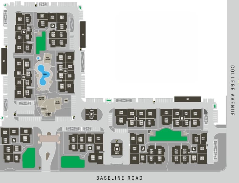 San Marquis site map