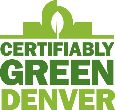 Green certification logo for Greenbox Self Storage