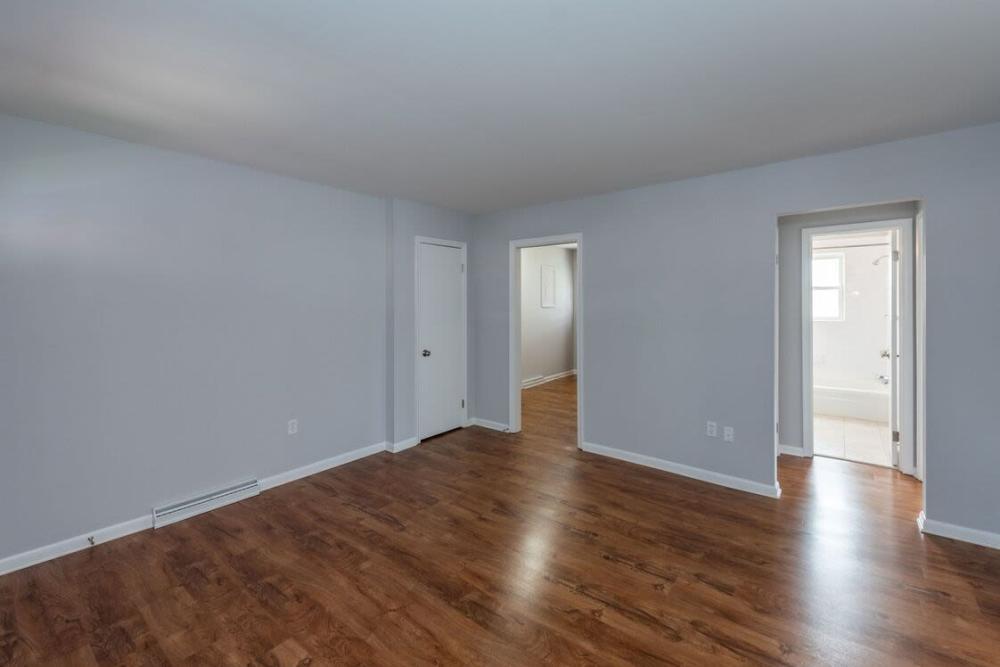 Unfurnished room with attached bathroom at Signal Hill Apartments in Mechanicsville, Virginia