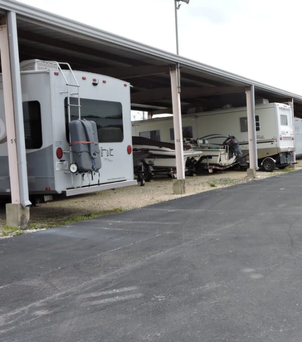 Parking, RV, and Boat Parking Available at Store It All Self Storage - Judson