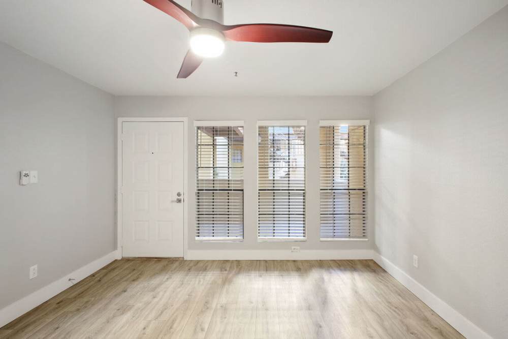 Bedroom with windows at Clifton on 7th in Phoenix. AZ