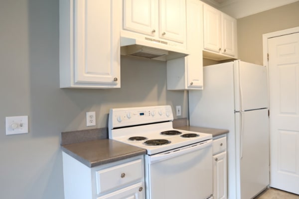 Modern kitchen at College Park in Columbus, Ohio