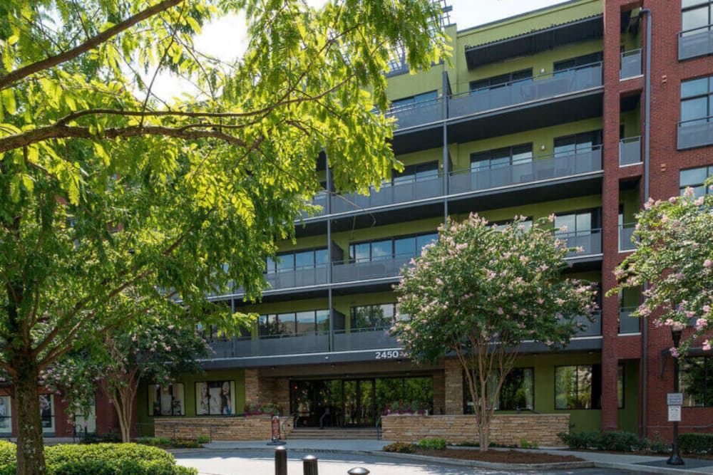 Exterior of building at eon at Lindbergh in Atlanta, Georgia