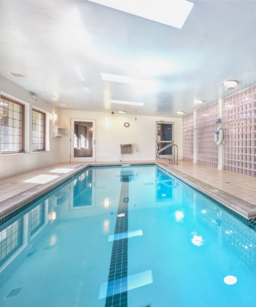 Indoor swimming pool at Muirwood in Farmington Hills, Michigan