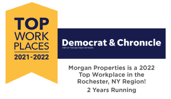 Morgan Properties wins Democrat & Chronicle's Top Work Places Award for 2 years running