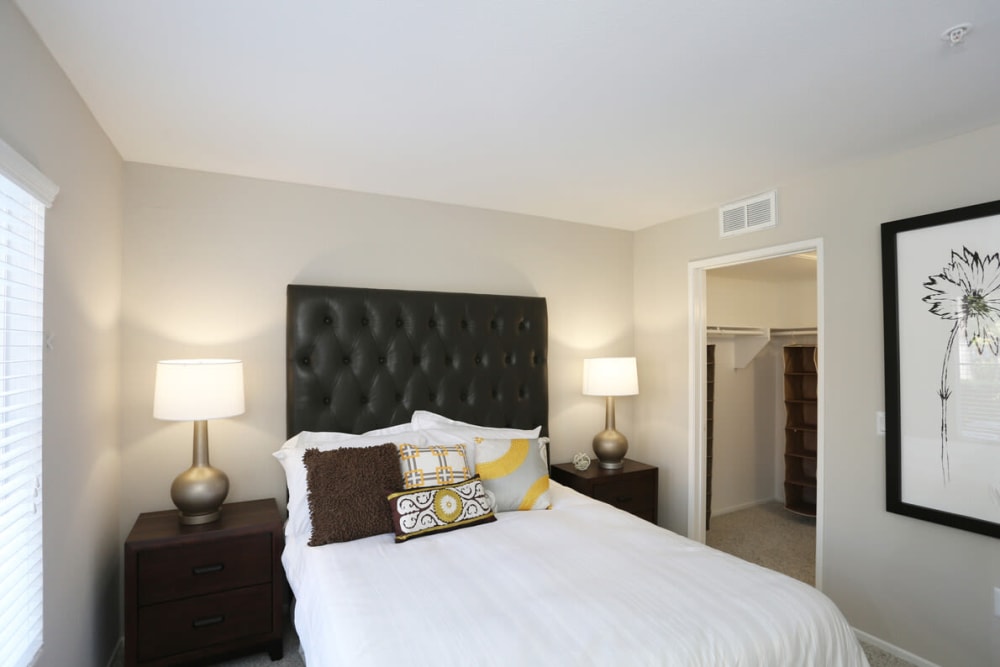 Modern living room in a model home at Avery at Moorpark in Moorpark, California