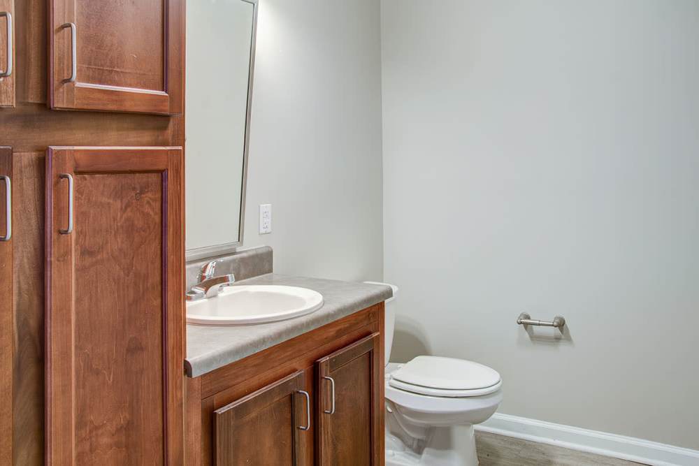 Bathroom with a toilet at Brennan Pointe I in Newport News, Virginia