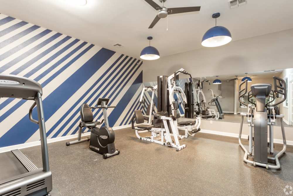 Fitness center at Heritage in Hillsborough, North Carolina