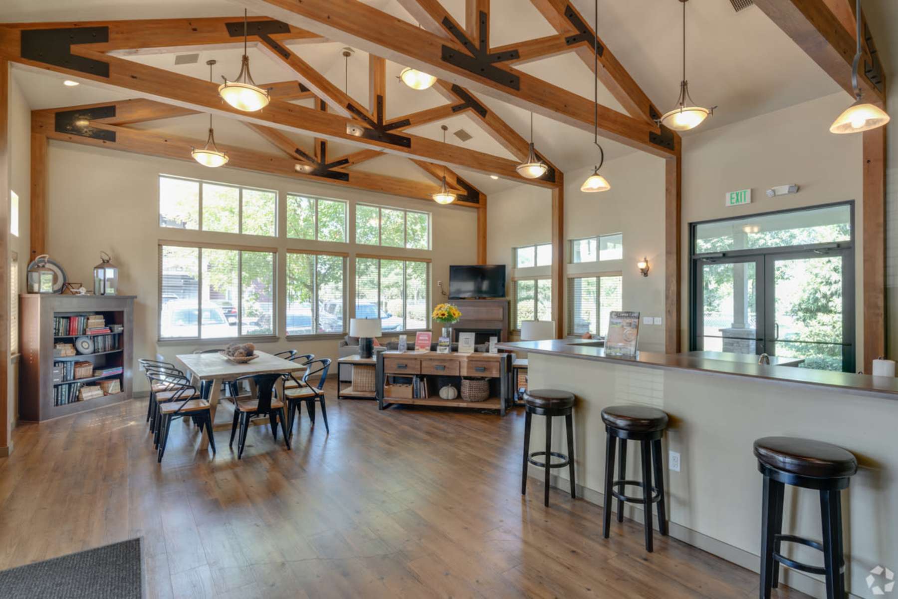 Lobby at Copper Lane in Vancouver, Washington