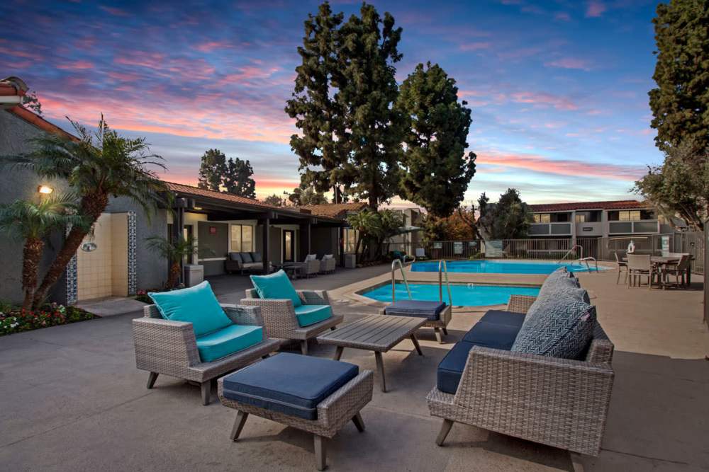 Poolside at Olive Ridge in Pomona, California