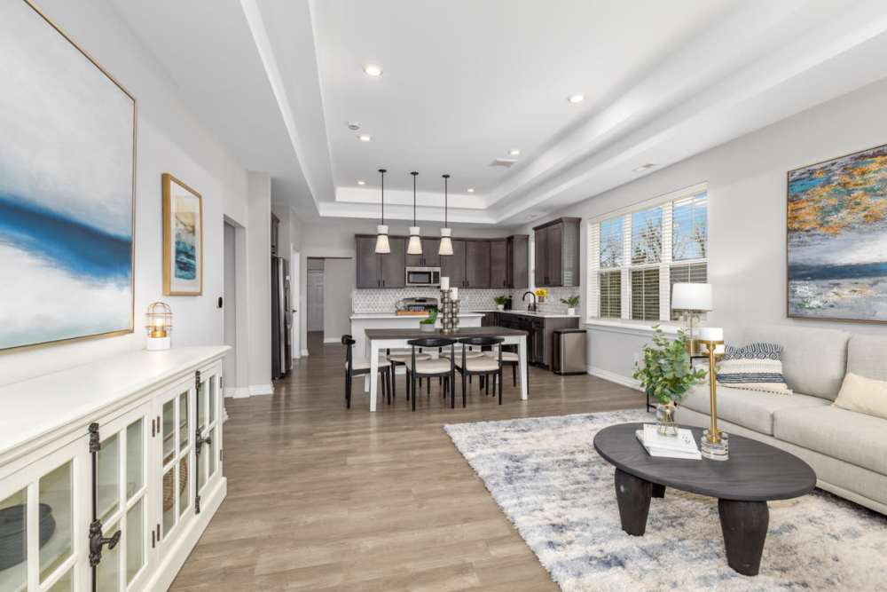 Modern Kitchen at Encore at Heritage Woods in Dexter, Michigan