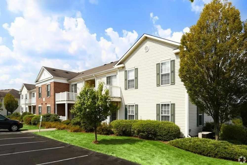 Exterior view of apartment building at Ventana Hills in Coraopolis, Pennsylvania