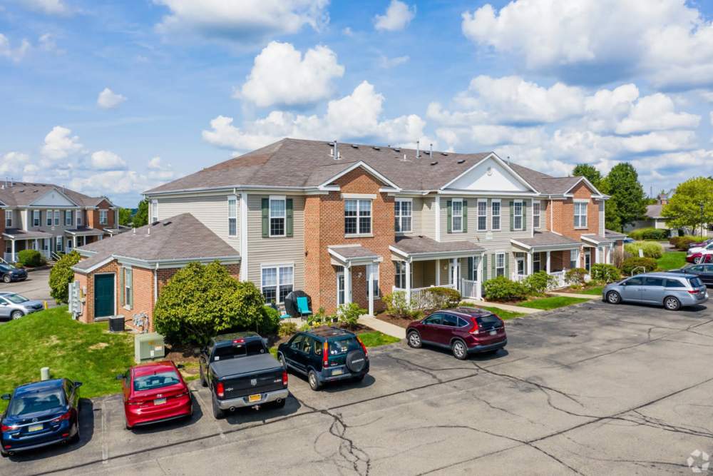 Exterior of building with parking space in front side at Ventana Hills in Coraopolis, Pennsylvania