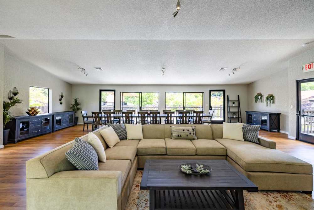 Clubhouse interior at Ardenwood Forest Rental Condominiums in Fremont, California