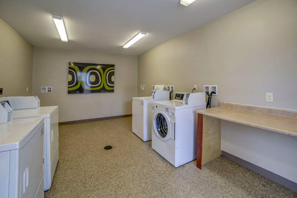 Laundry facility at Arneman Place in Erie, Pennsylvania