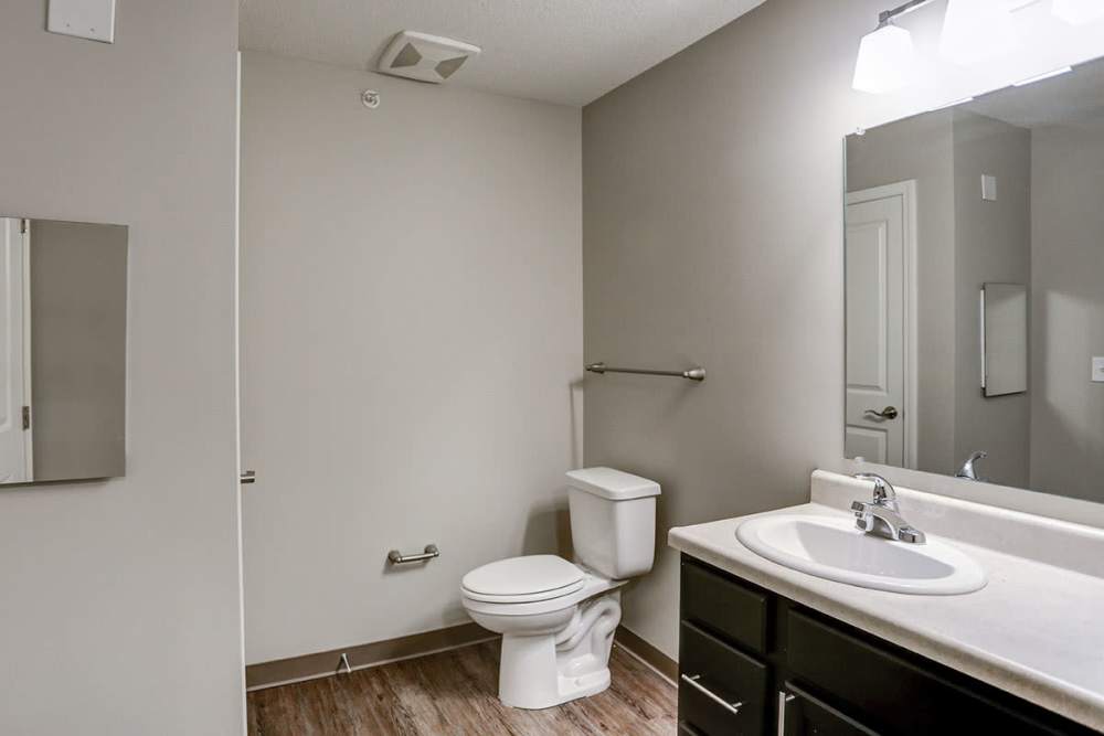 Bathroom at Atz Place in Kendallville, Indiana