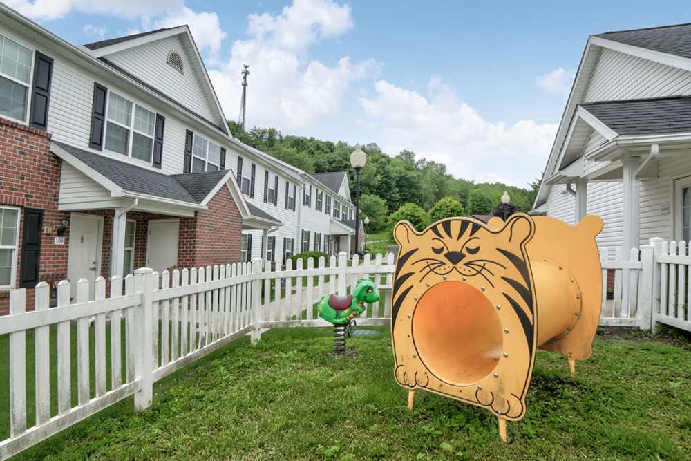 Tot lot at Ridgewood Greene in Reynoldsville, Pennsylvania