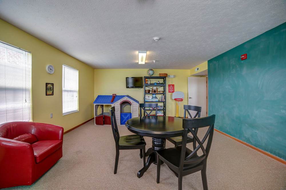 Grandchildren playroom at Brentwood Greene in Kokomo, Indiana