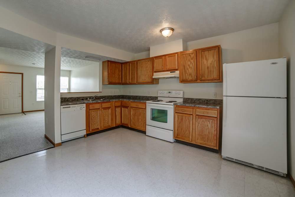 Spacious kitchen at Crossroads Meadow in Ebensburg, Pennsylvania