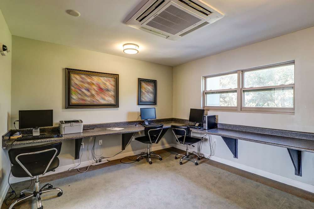 Business center at Fellwood III in Savannah, Georgia