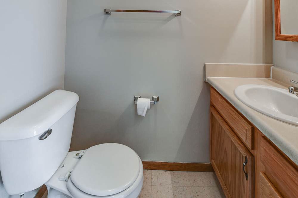 Bathroom with water sink at Edwards Crossing I in Beaver. WV