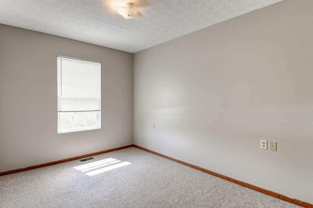 Unfurnished bedroom at Edwards Crossing II in Beaver, West Virginia