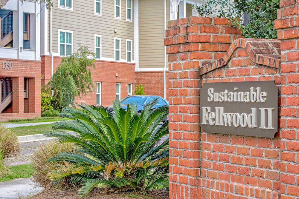 Entrance board at Fellwood II in Savannah. GA