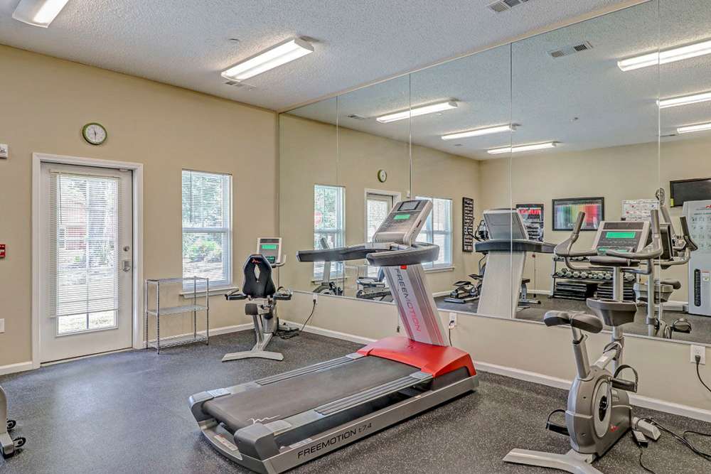 Fitness center at Fellwood II in Savannah. GA