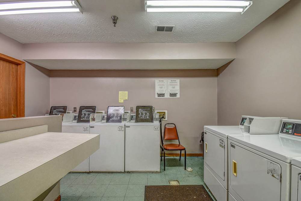 Laundry facility at Greene Glen in Morgantown. WV