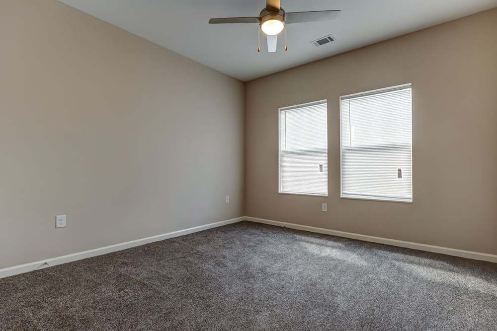 Unfurnished bedroom at Mallalieu Pointe in East Point. GA