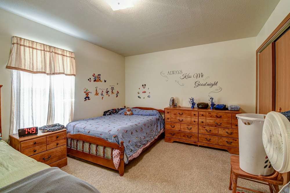 Bedroom at Yellowbud Place in Moorefield, West Virginia