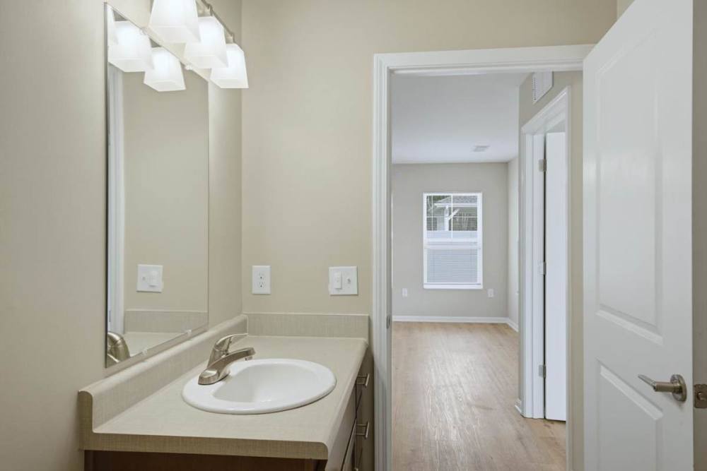 Bathroom at Prior Farms in Madison. GA