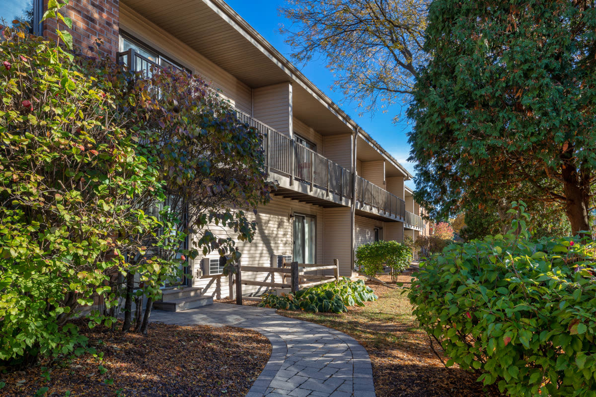 Balconies at Schroeder Square Apartments in Madison, Wisconsin
