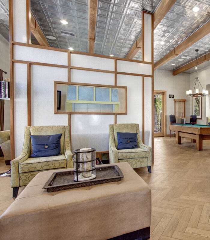 Lobby at Rivers Edge in Lake Elsinore, California