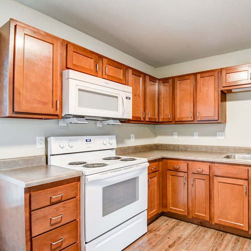 Beautiful kitchen at McCormick Greene in Sistersville, West Virginia