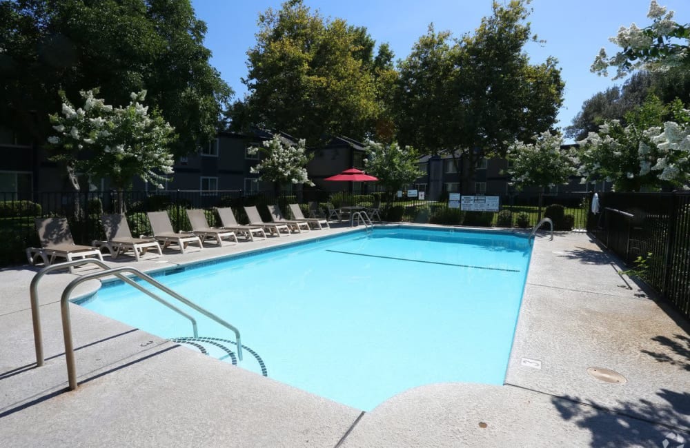 Swimming pool at Forest Park in Chico, California