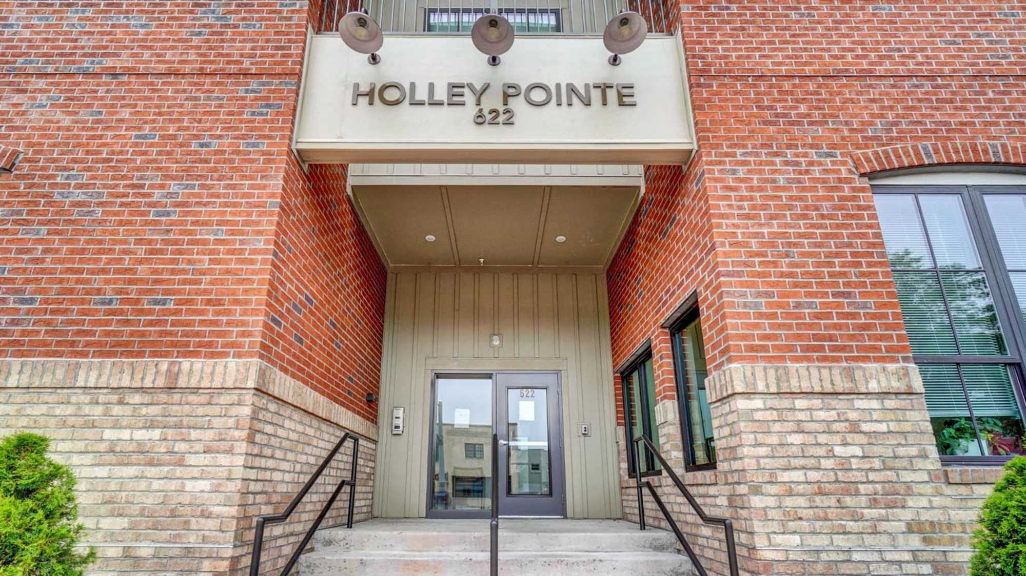 Entrance at Holley Pointe in Portsmouth. VA