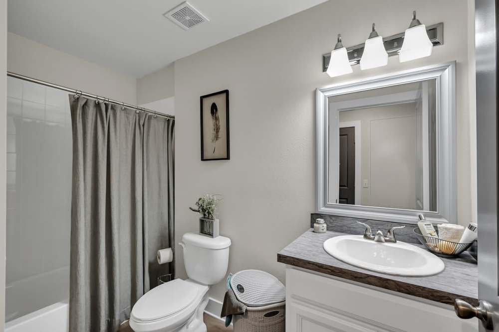 Bathroom at Woodforest Chase in Houston, Texas