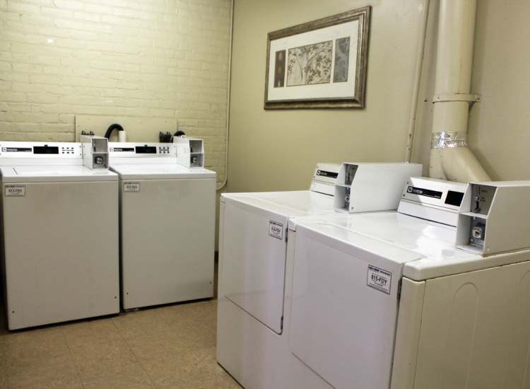 Laundry facility at School House Kennilworth Williams in Roxbury,Massachusetts