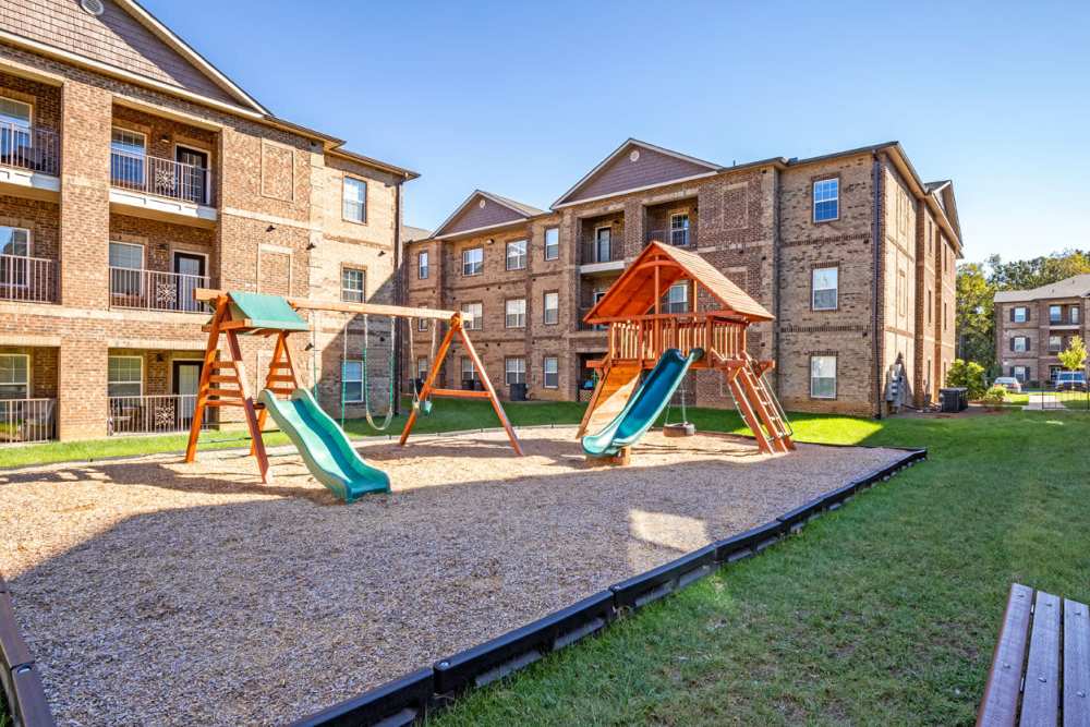 Playground area at Carastone in Charlotte, North Carolina