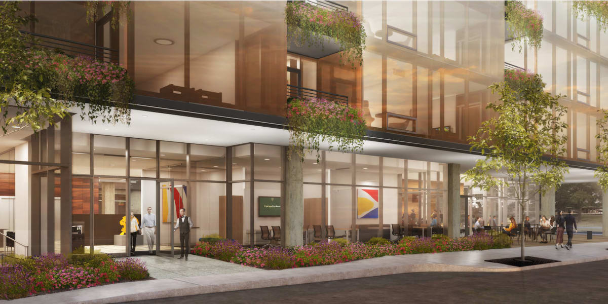 Exterior at Optima Verdana® in Wilmette, Illinois