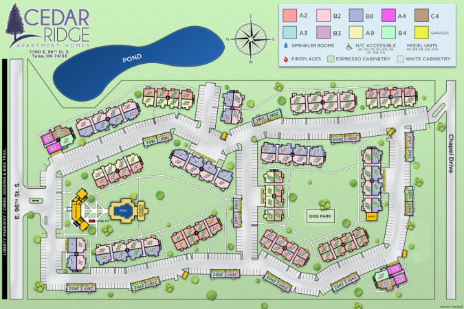 Luxury 1, 2 & 3 Bedroom Apartments & Townhomes in Tulsa, OK