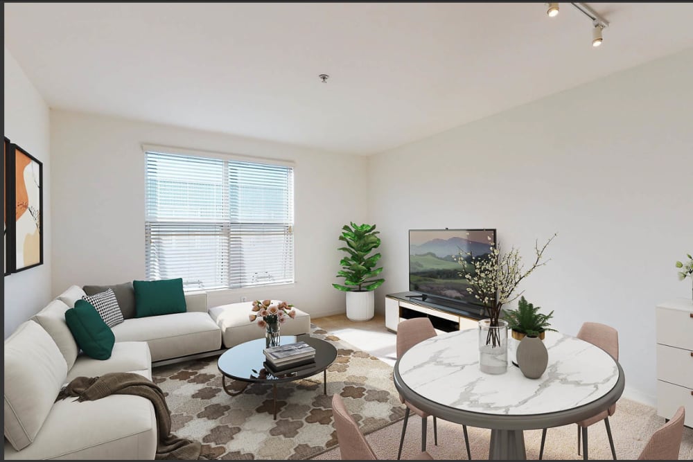 Modern apartments at Fourth and U in Berkeley,California