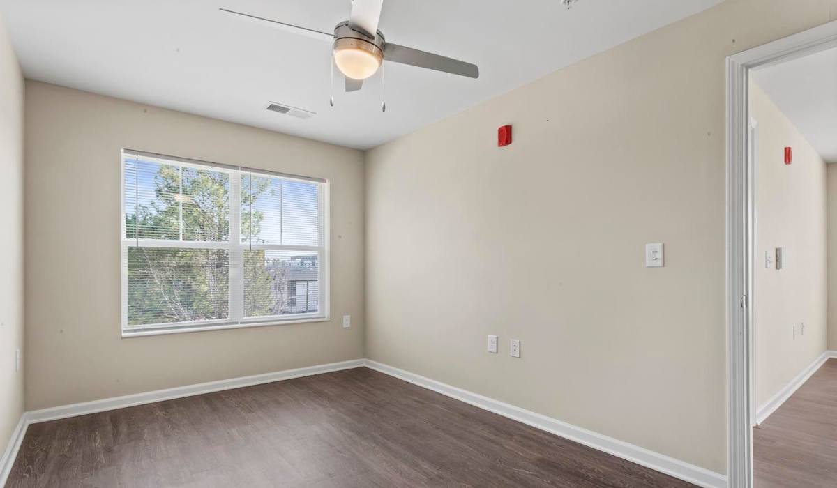 Bedroom at Stanton Park Apartments in Atlanta, Georgia