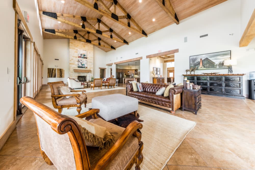 Clubhouse at Marquis at Canyon Ridge in Austin, Texas