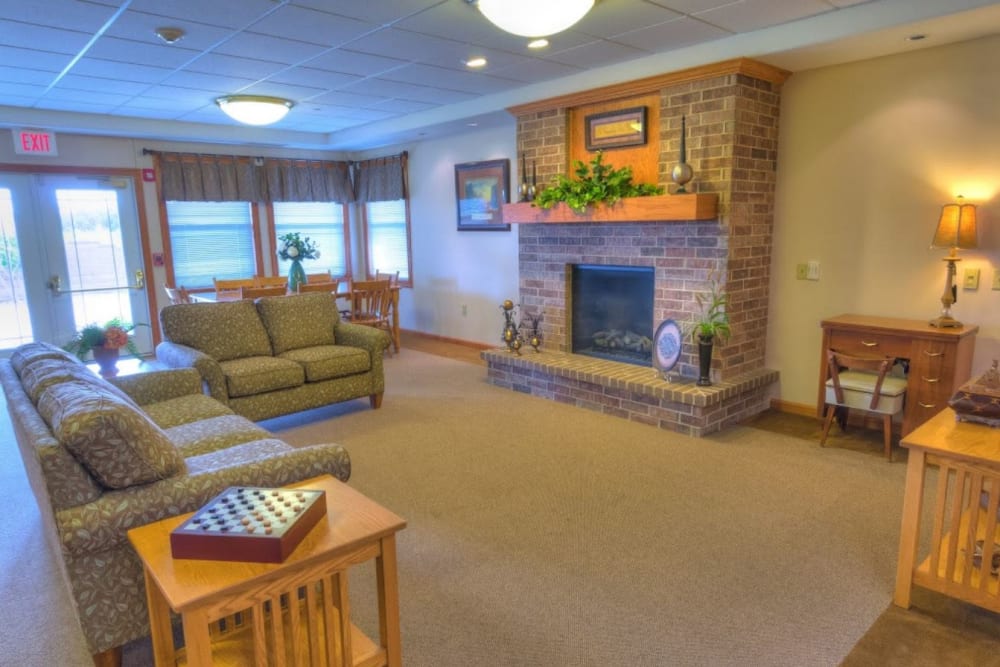 Lobby at Addington Place of Muscatine in Muscatine, Iowa