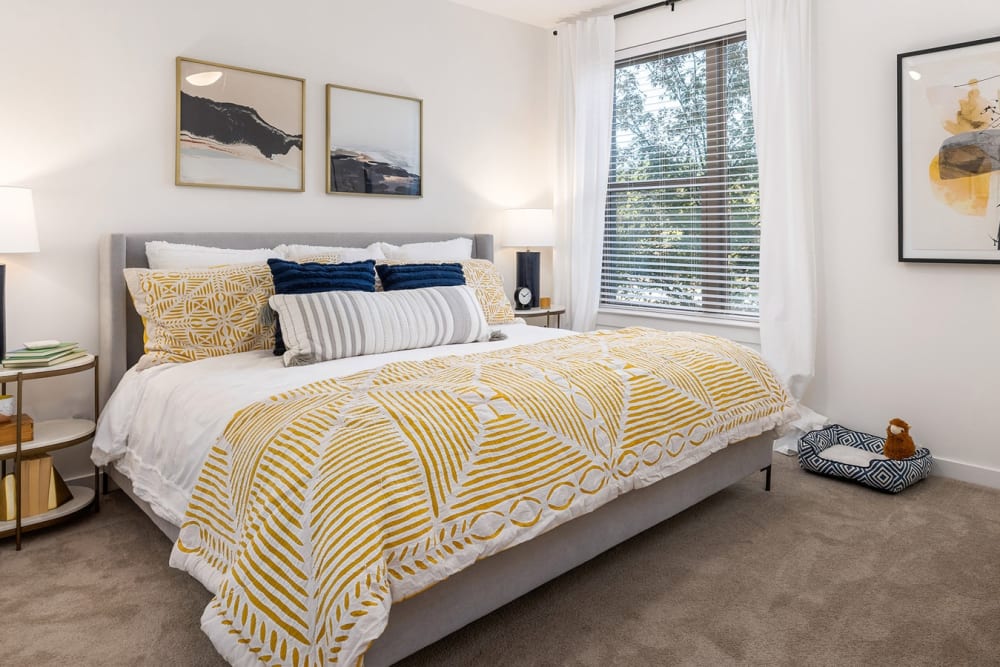 Spacious and well lit bedroom at The Murray in Summerville, South Carolina